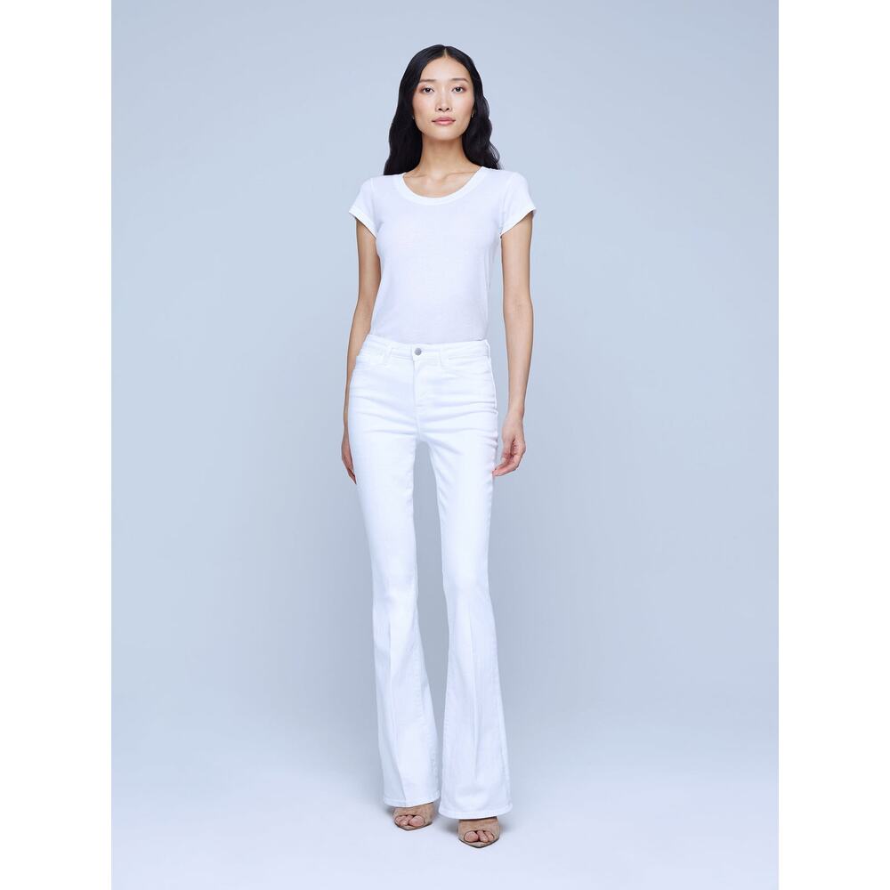 Size 26 L'agence Bell High Rise Flare Jeans